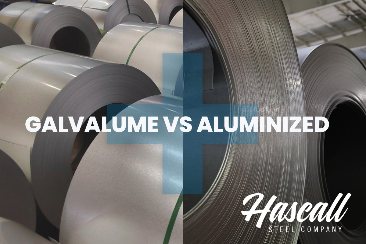Galvalume Steel vs. Aluminized Steel