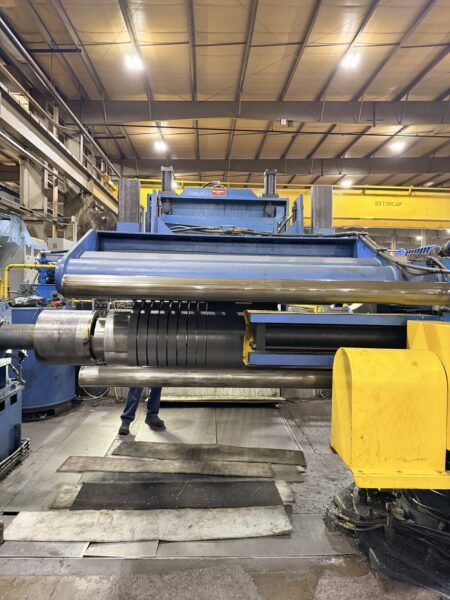 Hascall steel recoiler